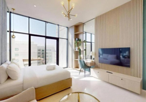 New Luxury Studio near Marina-4min walk from Metro
